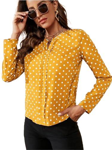 kotty women's regular sleeves printed yellow, white top