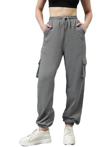 kotty women's solid track pants