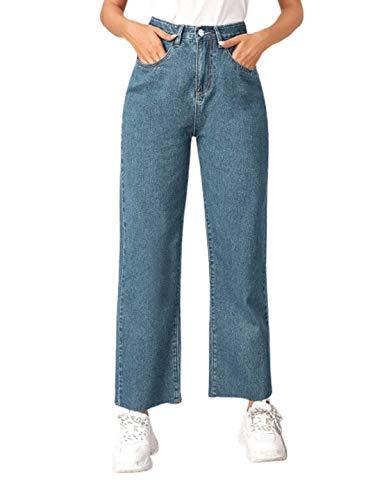 kotty women high rise cotton lycra blend ankle length jeans