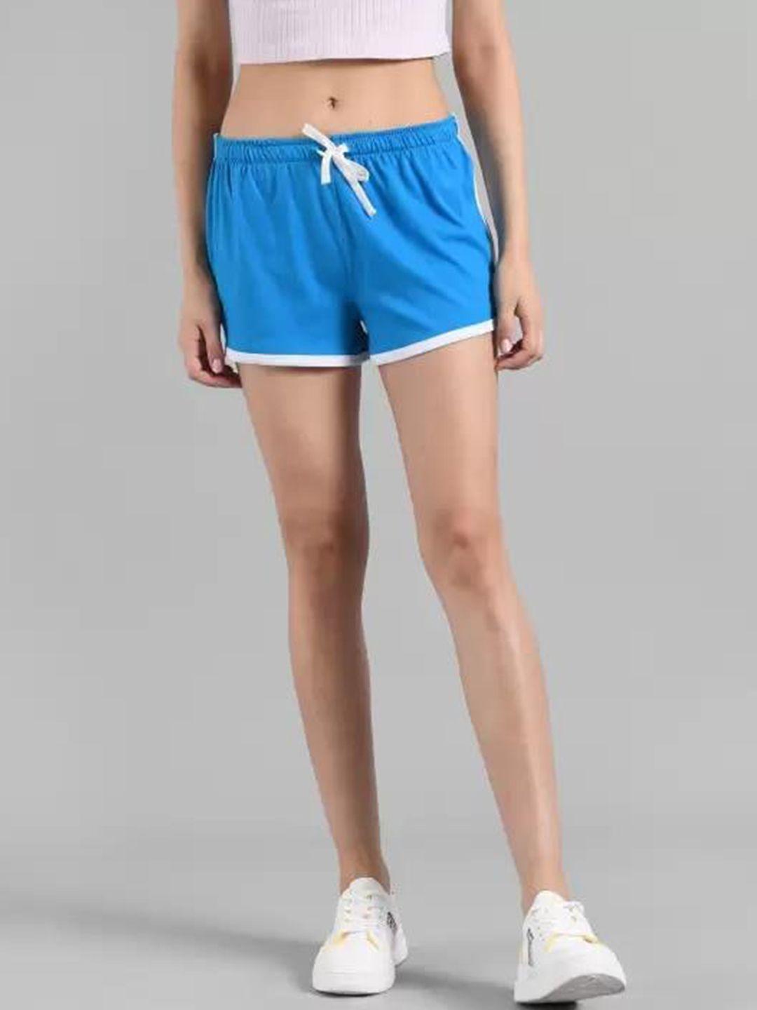 kotty women slim fit low-rise running shorts