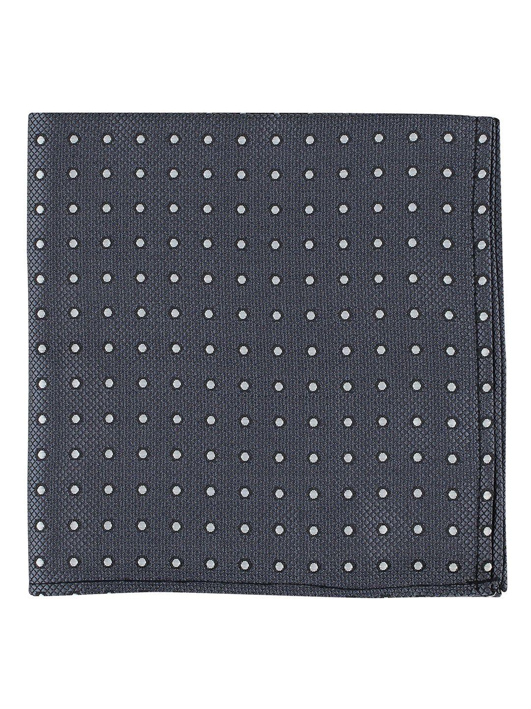 kovove men grey the enchanting polka dot pocket square