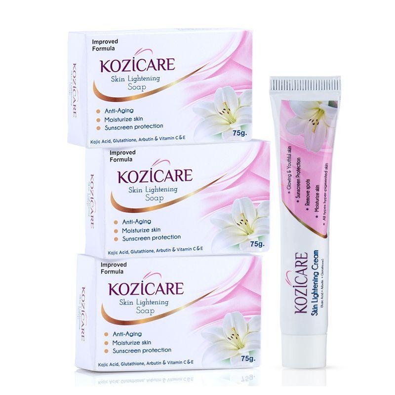 kozicare skin brightening kit