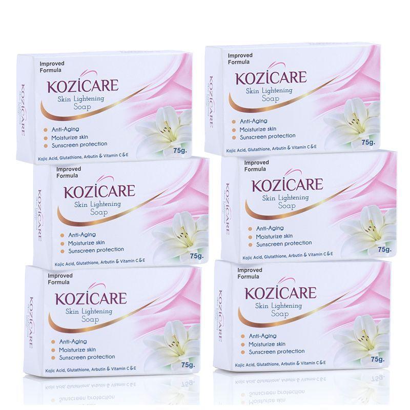 kozicare skin brightening soap - pack of 6
