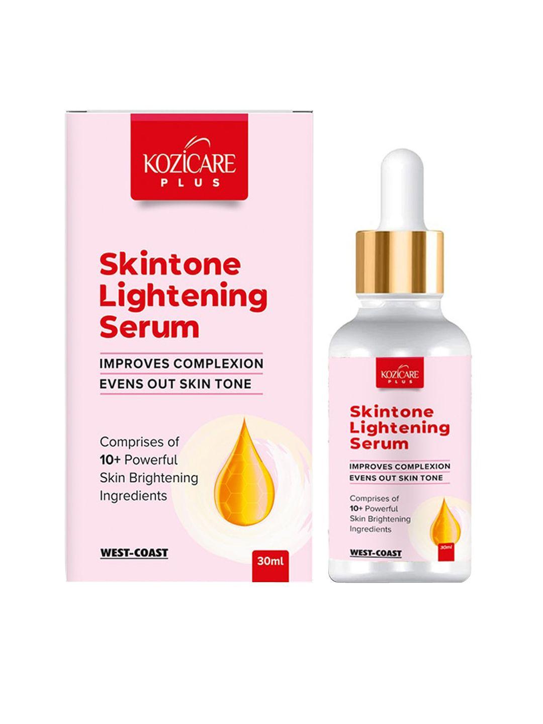 kozicare unisex plus skin lightening serum with glutathione & vitamin c - 30 ml