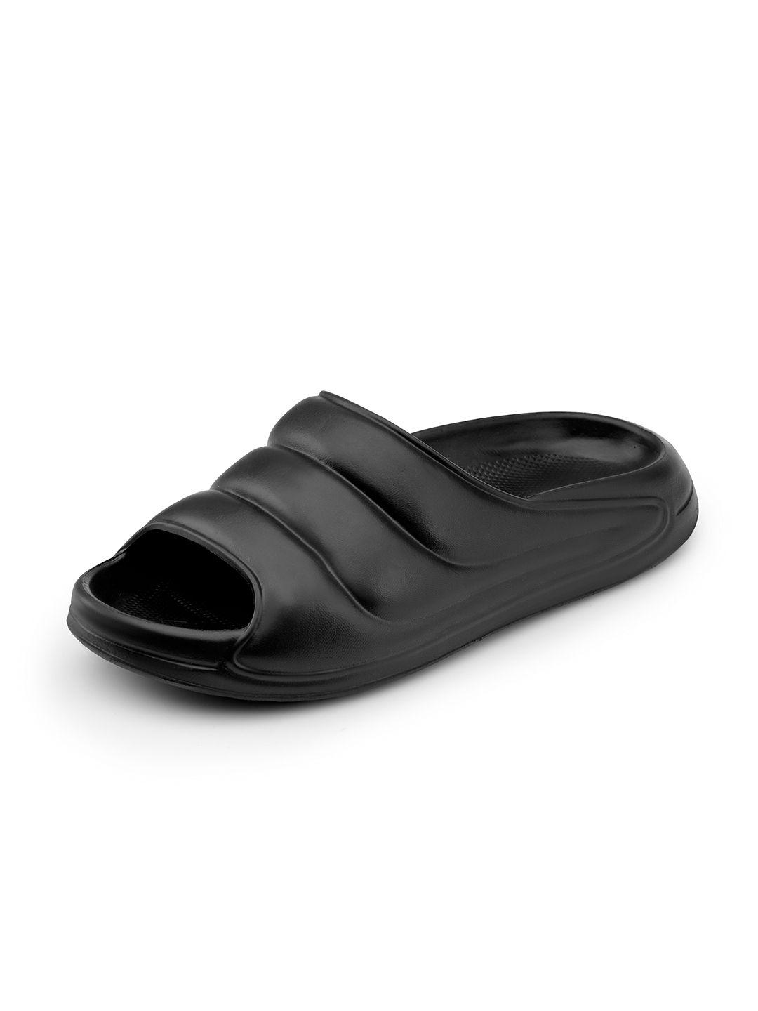 kraasa men solid synthetic sliders