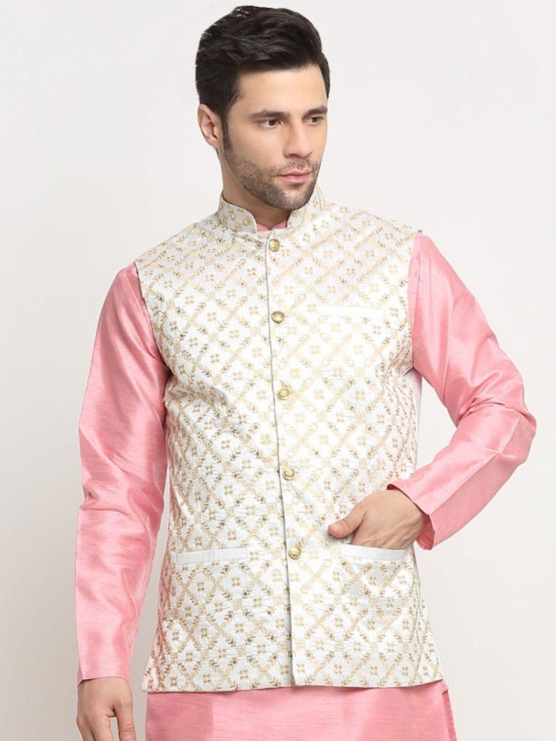 kraft-india-ethnic-embroidered-zari-nehru-jacket