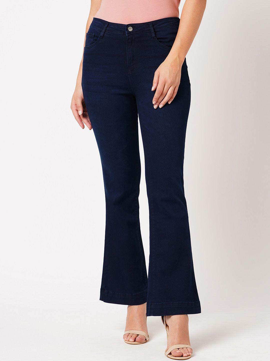 kraus jeans women flared high-rise jeans