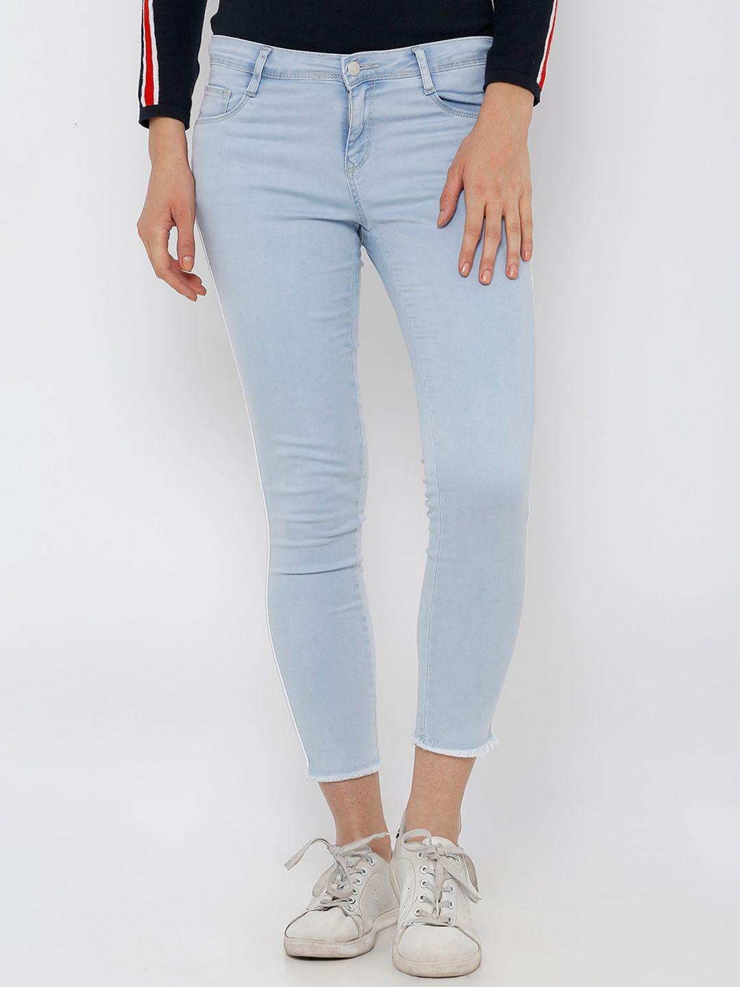 kraus jeans women skinny fit high-rise jeans