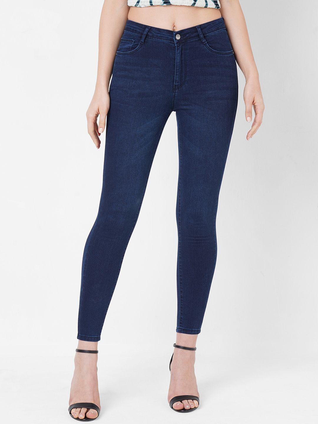 kraus jeans women skinny fit high-rise jeans