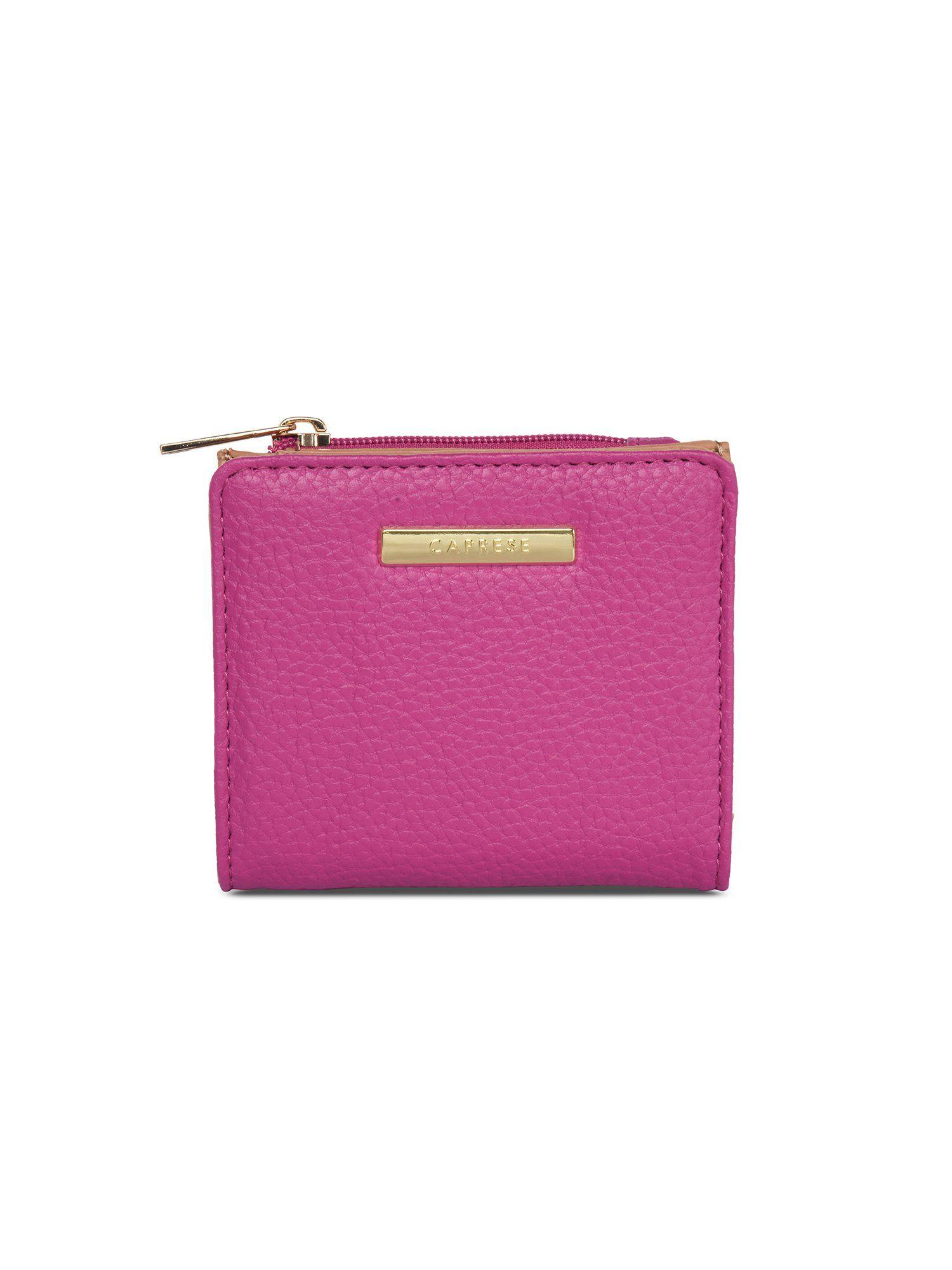 kristin wallet small dark pink