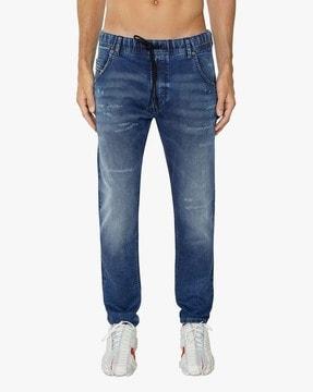 krooley tapered fit regular waist coated sustainable collection joggjeans