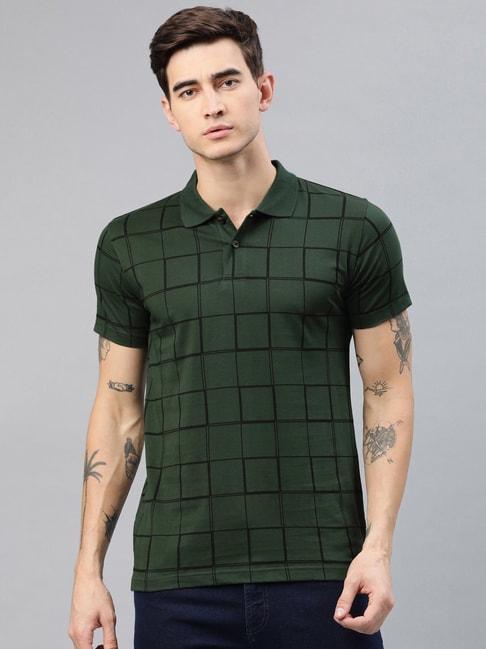 kryptic olive polo t-shirt