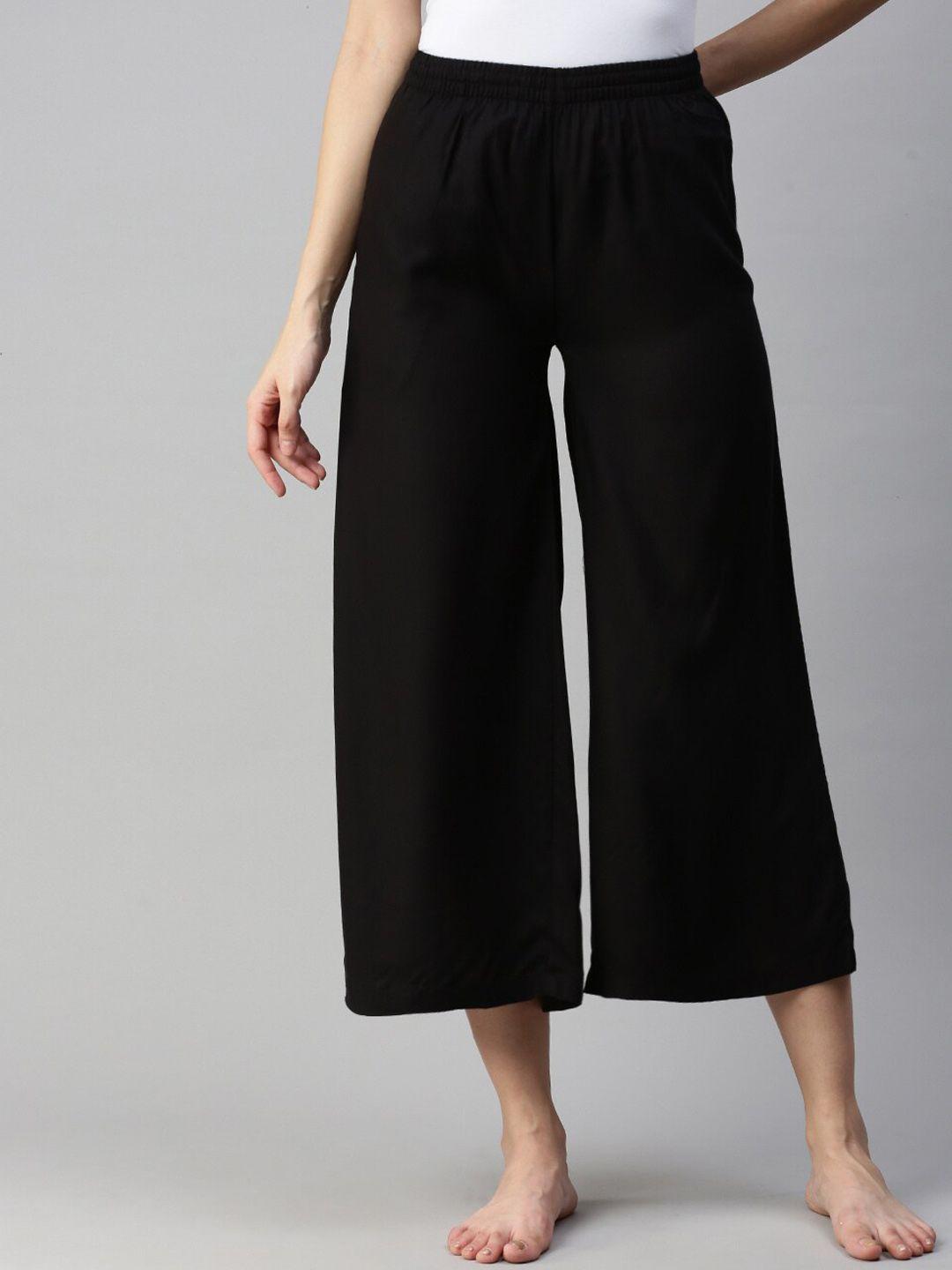 kryptic women flared cropped lounge pants