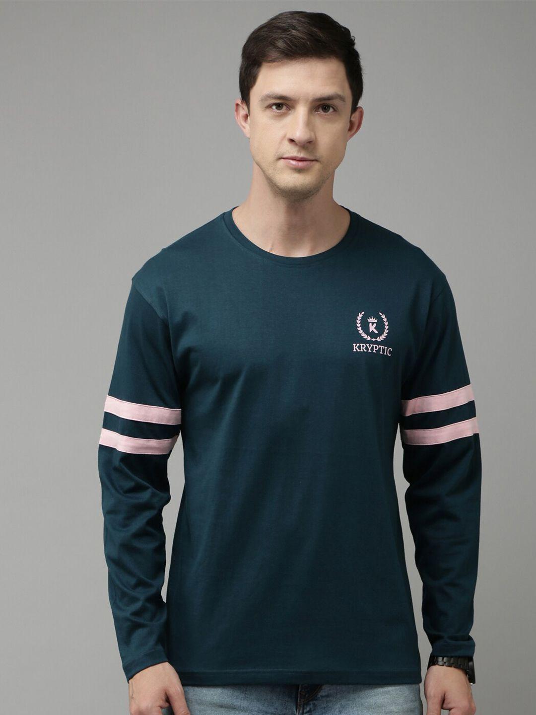 kryptic striped long sleeves cotton t-shirt