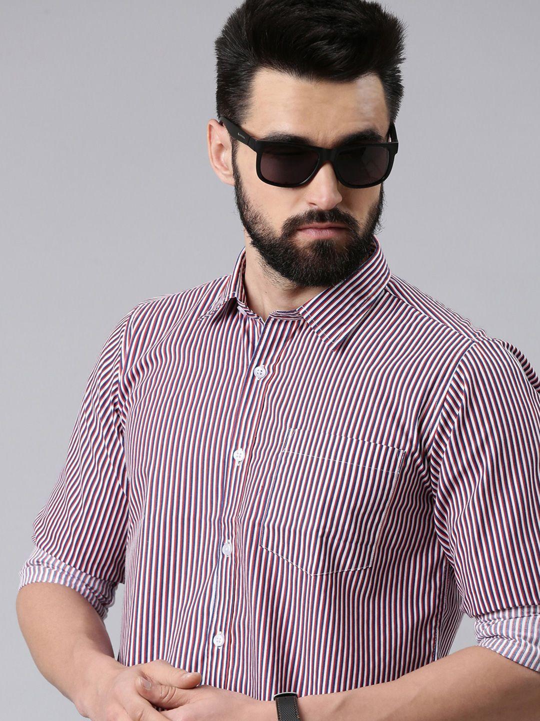 kryptic vertical striped casual shirt