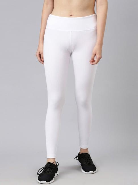 kryptic white polyester tights