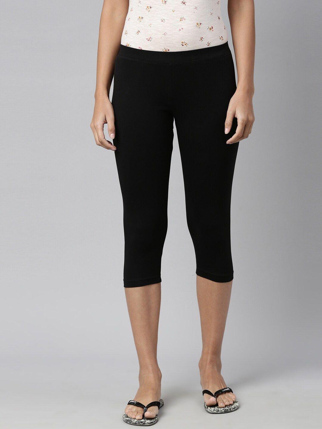 kryptic women black capris