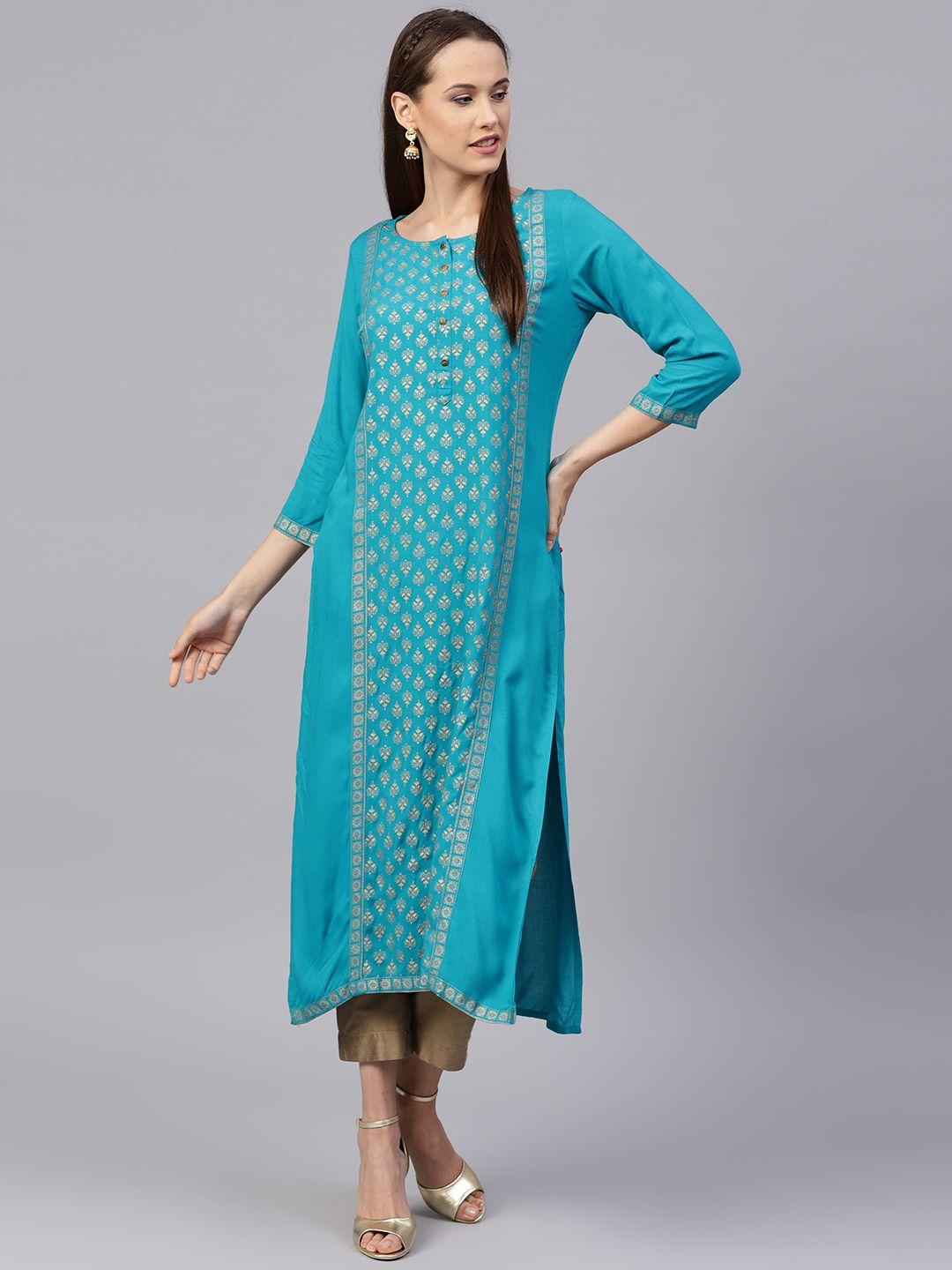 ksut women ethnic motifs printed kurta