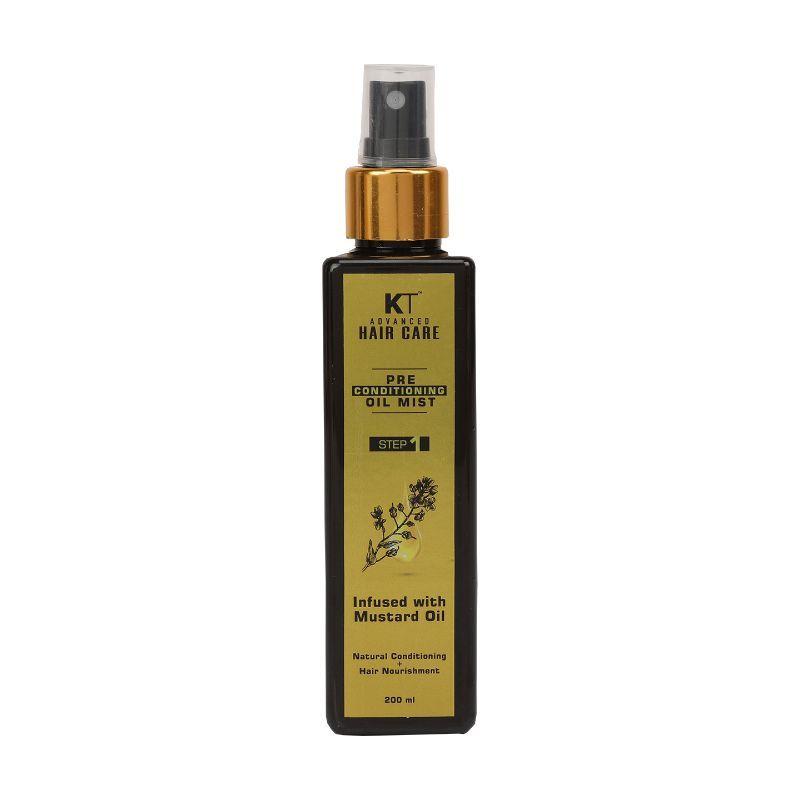 kt professional advance hair care pre conditioning oil mist spray