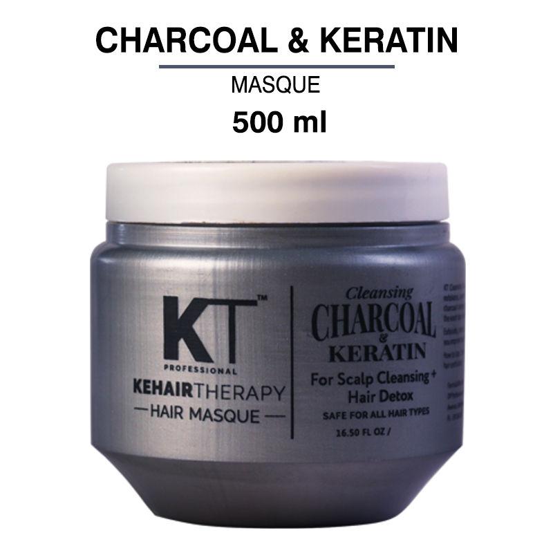 kt professional cleansing charcoal & keratin masque