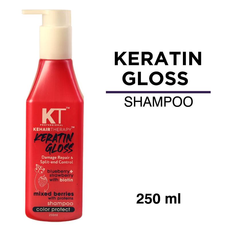 kt professional keratin gloss shampoo