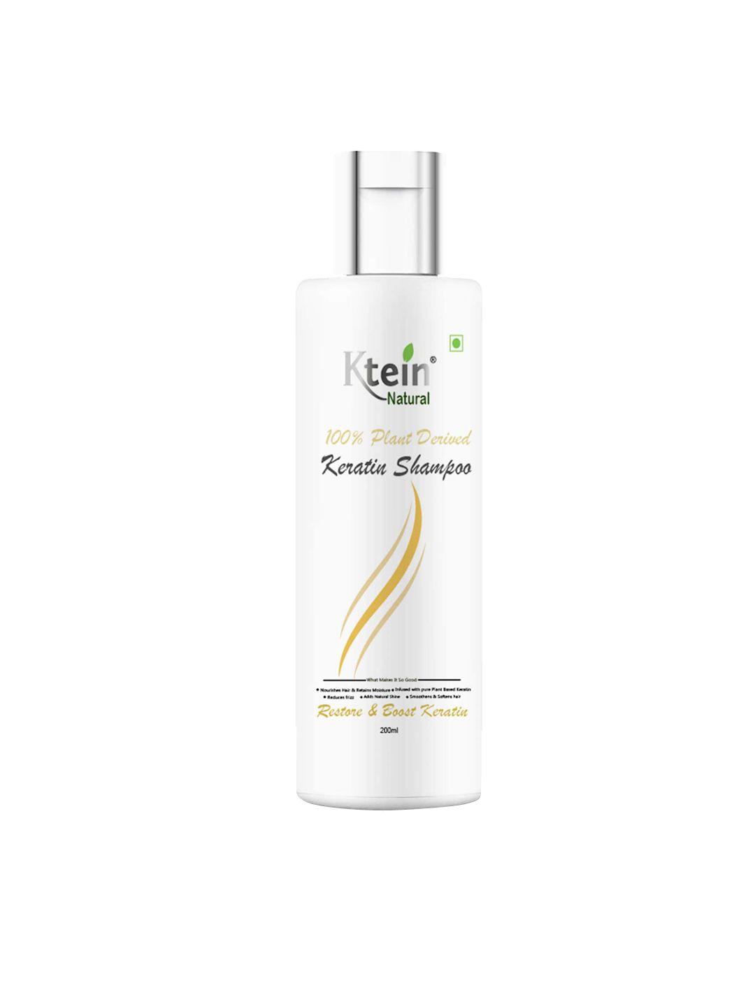 ktein natural 100% plant derived keratin shampoo 200 ml