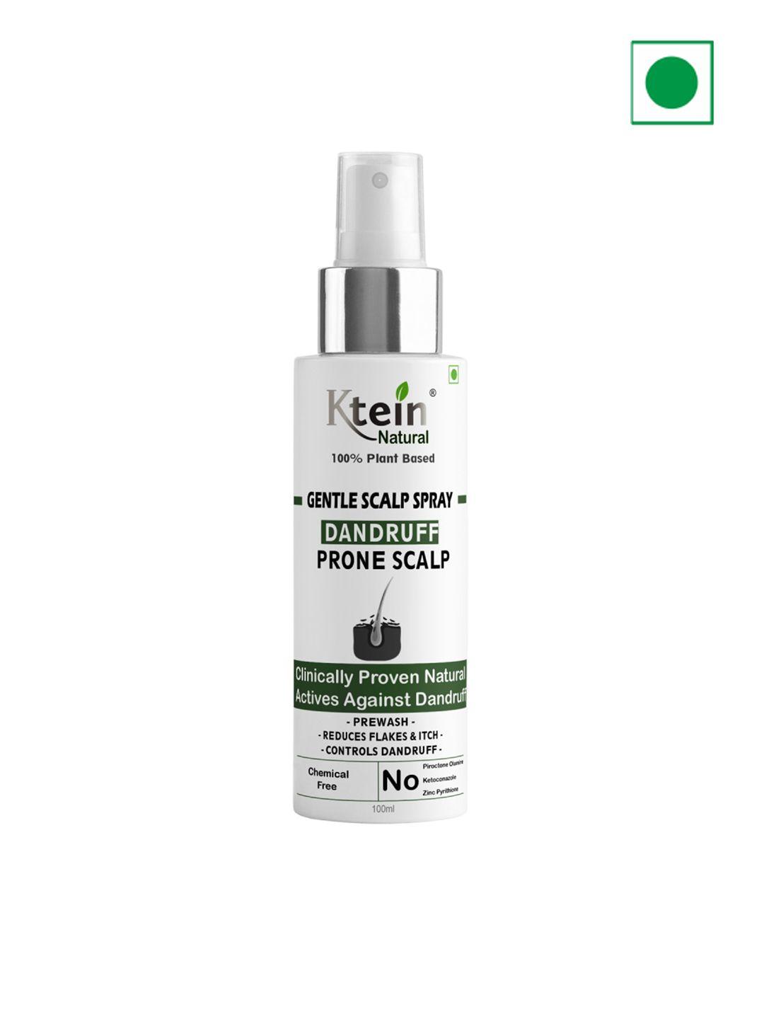 ktein natural gentle scalp spray for dandruff prone scalp - 100ml