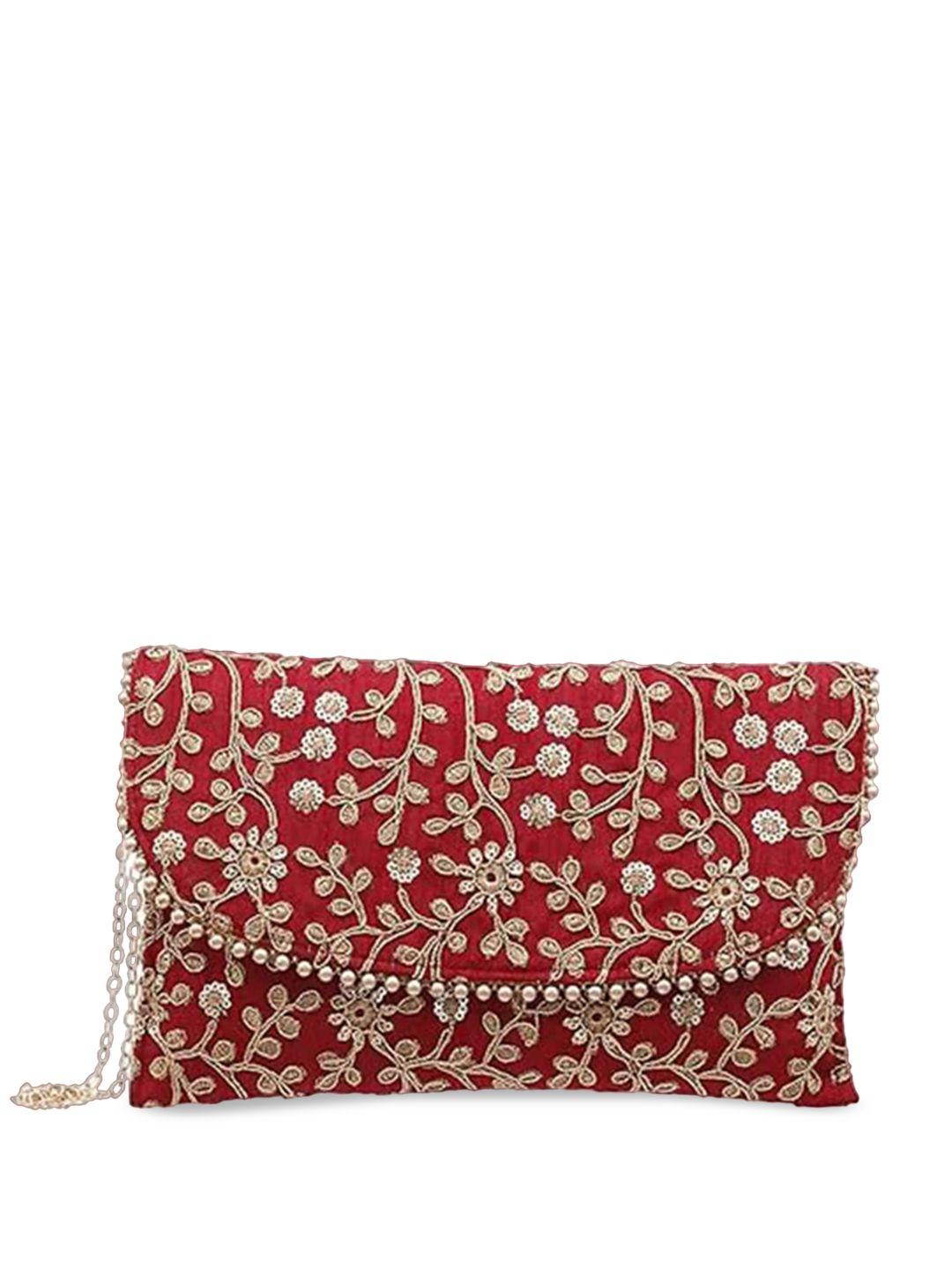 kuber industries embellished embroidered sling bag