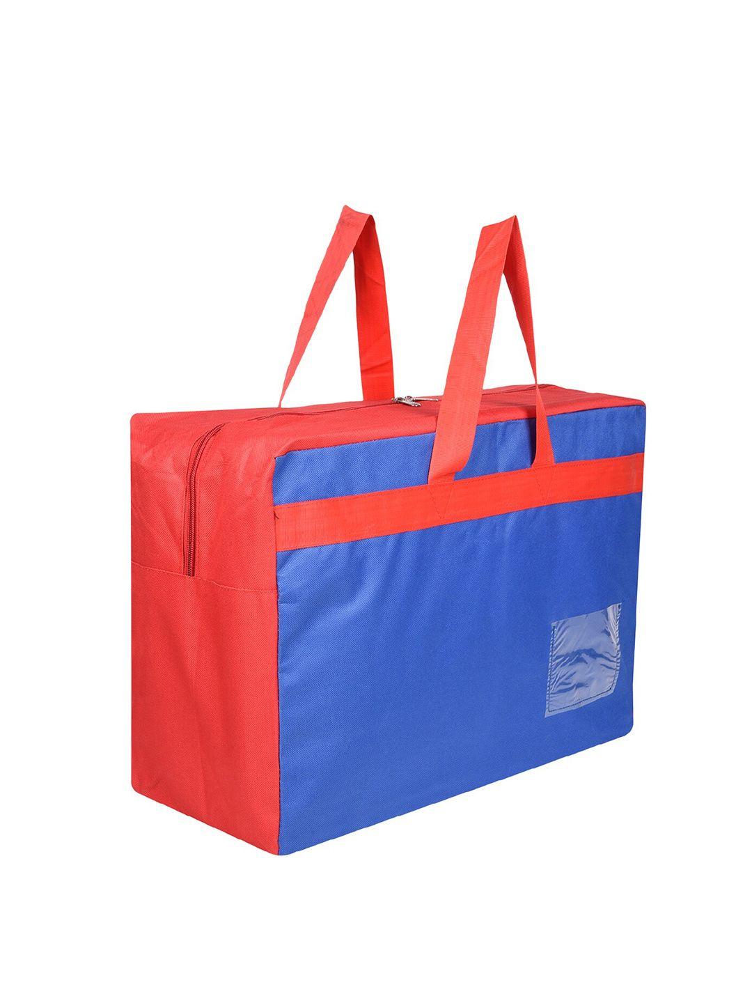 kuber industries colourblocked foldable travel duffle bag
