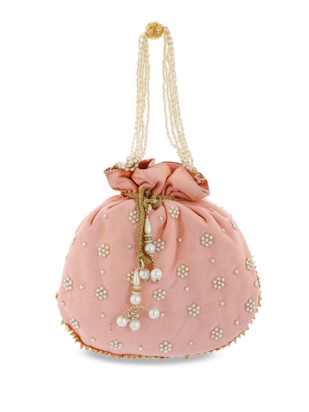 kuber industries embellished bucket sling bag