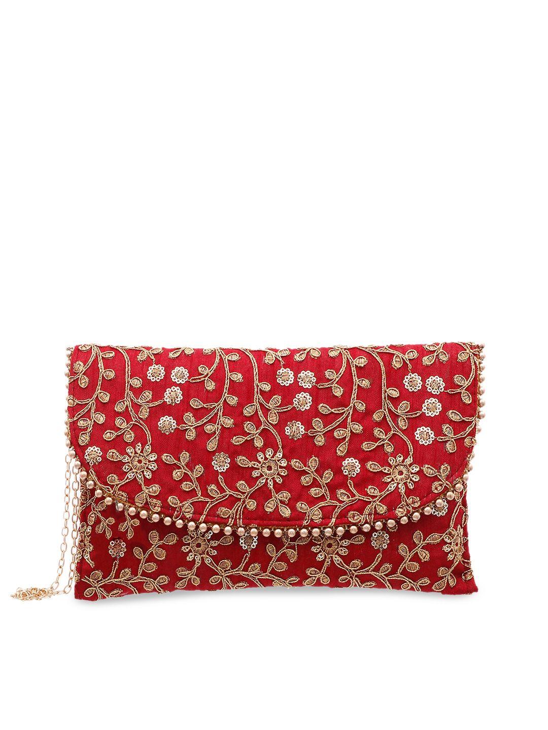 kuber industries floral structured sling bag