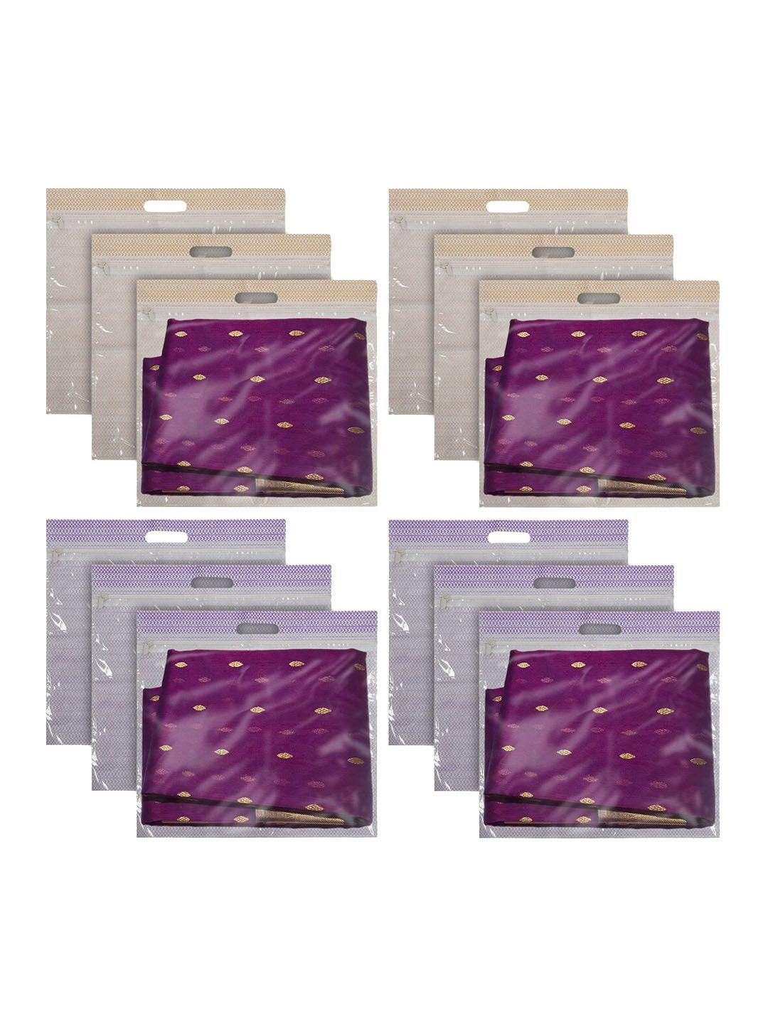 kuber industries set of 12 printed drawer organisers