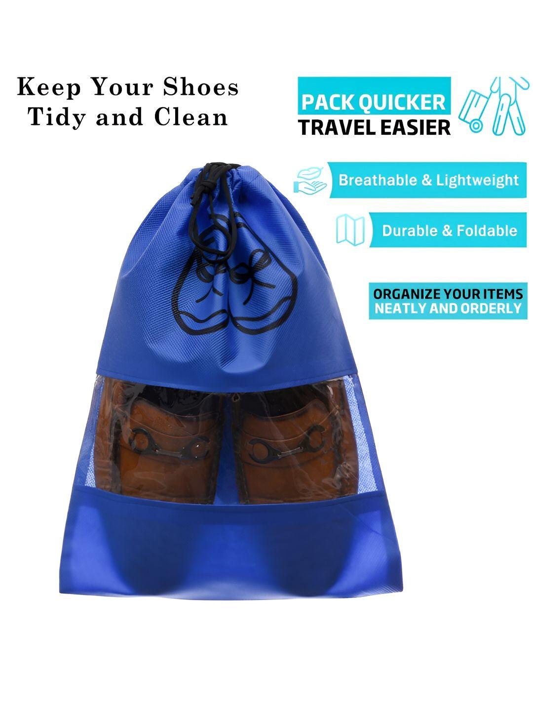 kuber industries set of 12 printed water proof shoe cover
