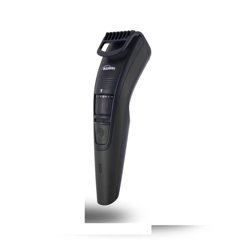 kubra kb-1014 ultra sleek beard trimmer for men (black)