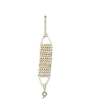 kundan-studded link bracelet