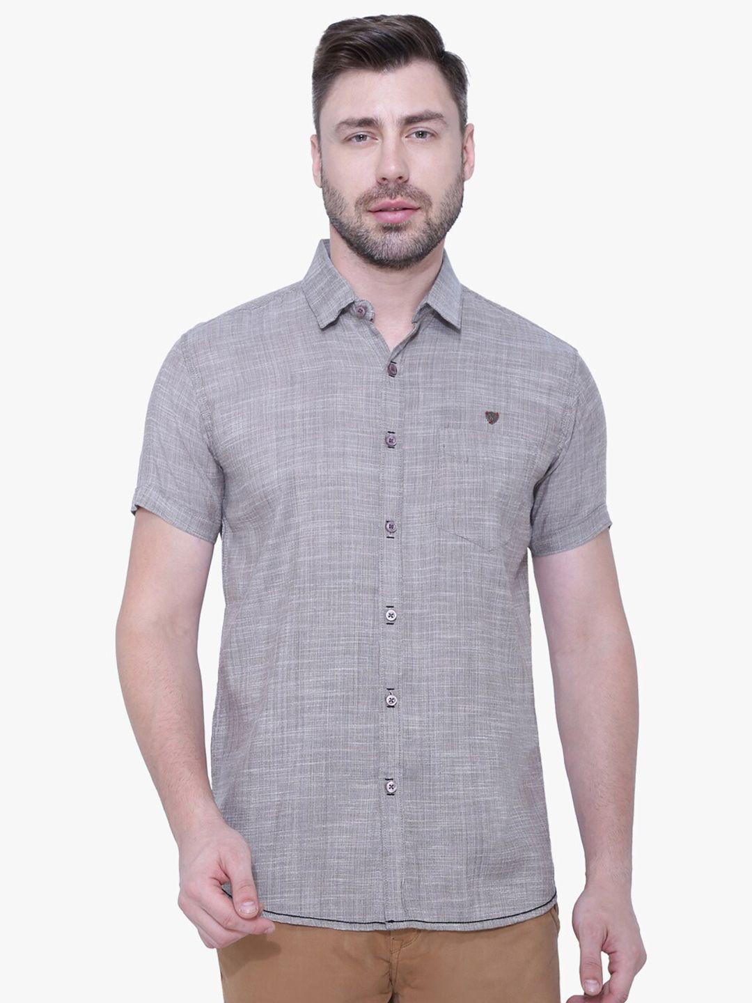 kuons avenue slim fit casual shirt