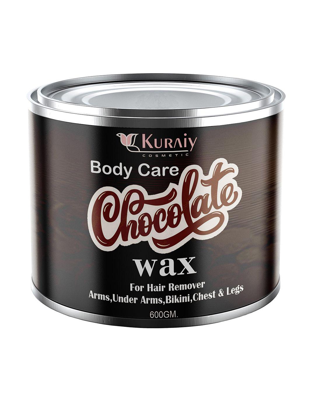 kuraiy body care detan chocolate wax for body hair removal - 600 g