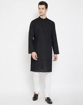 kurta with mandarin collar