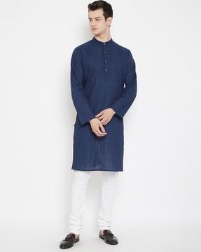 kurta with mandarin collar