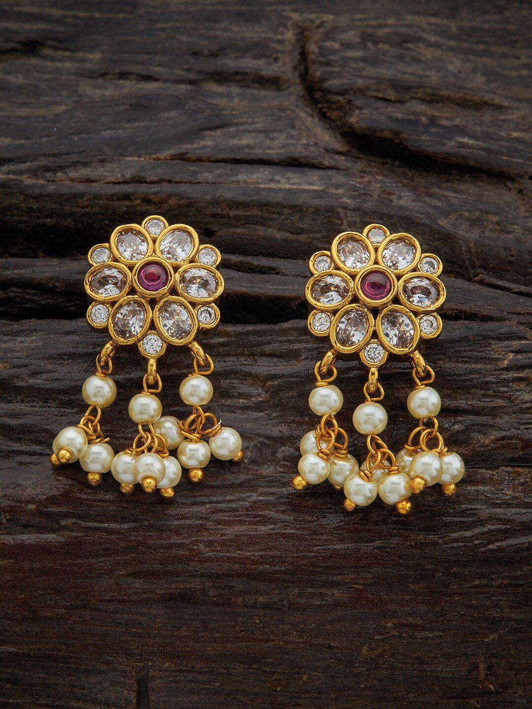 kushal's fashion jewellery classic drop earrings