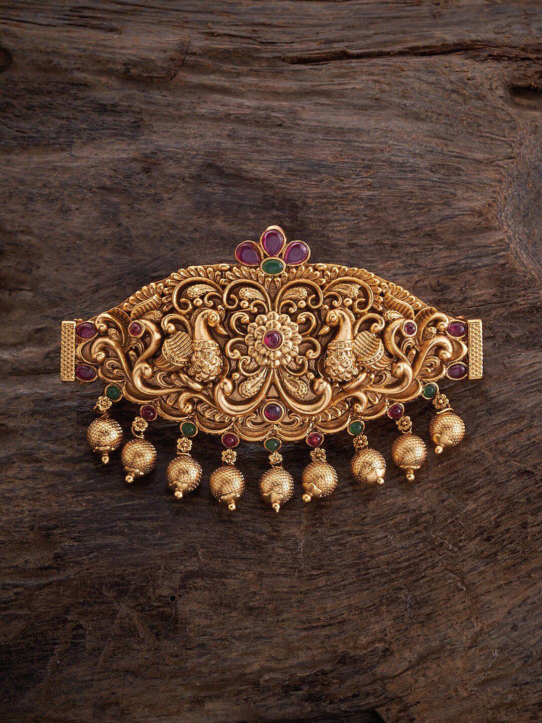 kushal's fashion jewellery women embellished hair brooch