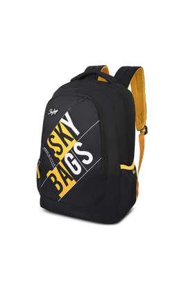 kwid 01 polyester school backpack - black