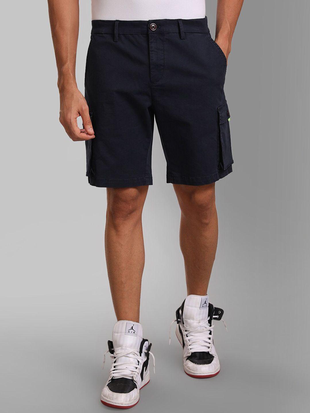 kz07 by kazo men blue high-rise shorts