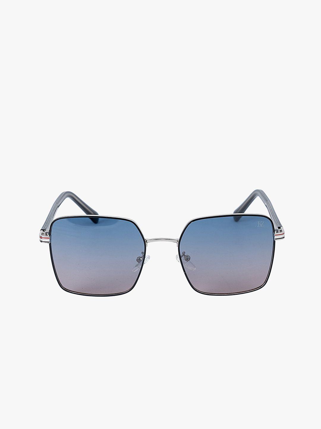 kz07 by kazo regular lens plastic and metal square sunglasses