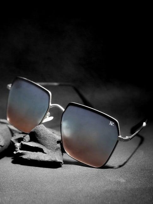kz07 by kazo k700299greyna grey square sunglasses