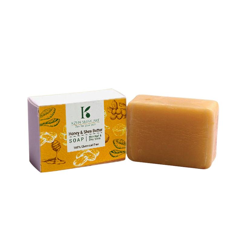 kzen skincare honey & shea butter soap
