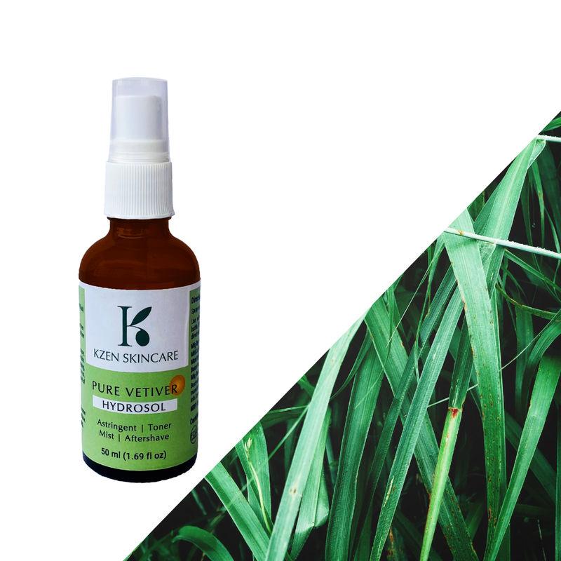 kzen skincare pure vetiver hydrosol