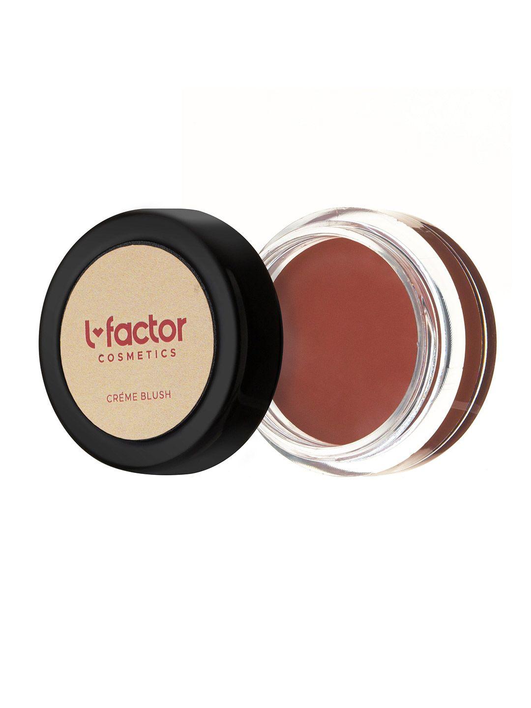 l factor cosmetics weightless vegan creme blush with grapeseed oil 5g - boss babe