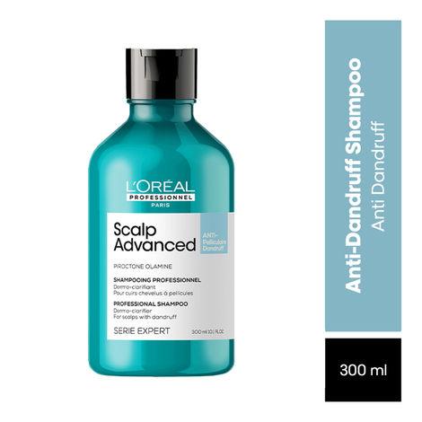 l’oreal professionnel scalp advanced anti-dandruff dermo-clarifier shampoo | for scalp with dandruff | with piroctone olamine (300 ml)