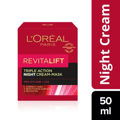 l’oreal parisa revitalift ltriple action night cream mask (50 ml)
